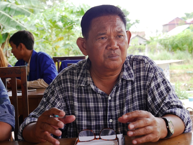 KJCを運営するNGOダナ・アジアのカンボジア人ジェネラルマネージャー、コン・ソファールさん。ジョークが大好きな明るい人柄