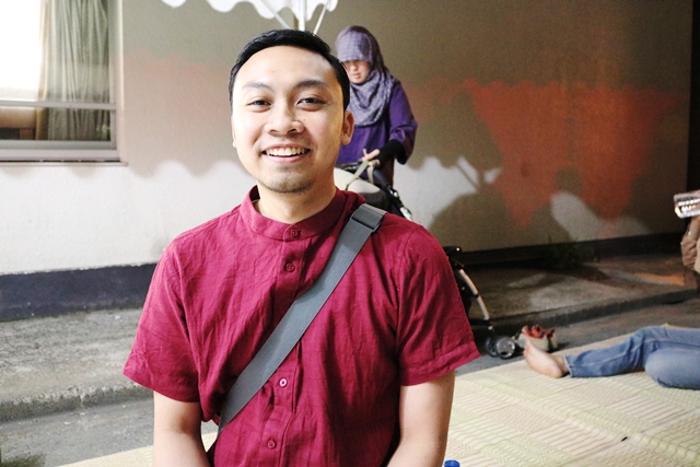在日インドネシア留学生協会会長のパンドゥ・ウタマ・マンガラさん。29歳のパンドゥさんはGRIPSの博士課程の2年目