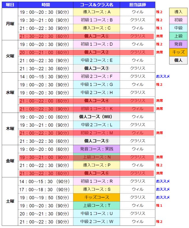 タイムテーブル16