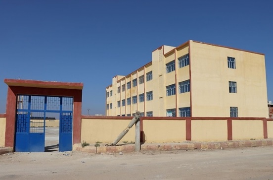 2022年に修復した学校のひとつ（シリア北西部）。安全な学校に生まれ変わった後、子どもたちは授業に集中できるようになったという（写真提供：ワールド・ビジョン・ジャパン）