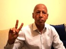 サハラーウィの人権活動家モハメド・ブータバーさん。「モロッコ警察のサハラーウィに対する迫害は度を超えている」と怒りをぶちまける